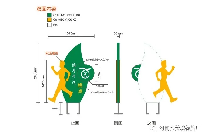 健康主題公園標(biāo)識系統(tǒng)設(shè)計(jì)方案 健身步道/健康步道