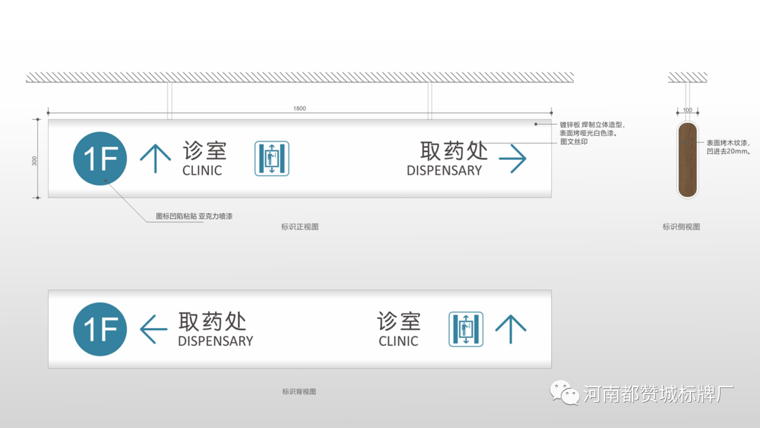 某老年病醫(yī)院標(biāo)識導(dǎo)視設(shè)計方案